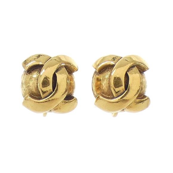 Chanel Coco Mark Gold Metal earring - Picture 1 of 6